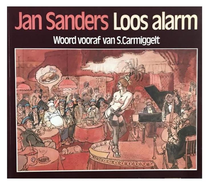 Jan Sanders 2 boeken / Rukwinden en Loos Alarm/ blijf lachen, Boeken, Humor, Gelezen, Ophalen of Verzenden