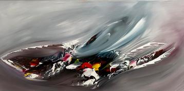 Gena Gennadyj- “ In flight”- Handgeschilderd- Uniek beschikbaar voor biedingen