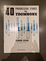 40 studies voor Trombone, Muziek en Instrumenten, Bladmuziek, Nieuw, Trombone, Ophalen of Verzenden