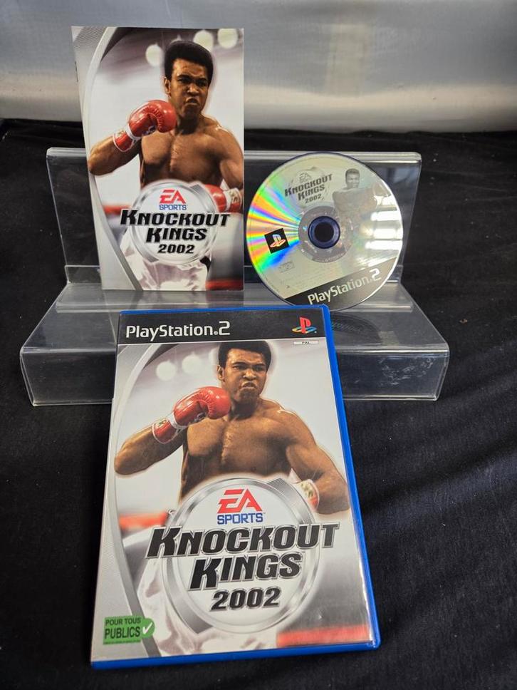 Knockout kings. 2002. Playstation 2. €3,99, Spelcomputers en Games, Games | Sony PlayStation 2, Zo goed als nieuw, Sport, 3 spelers of meer