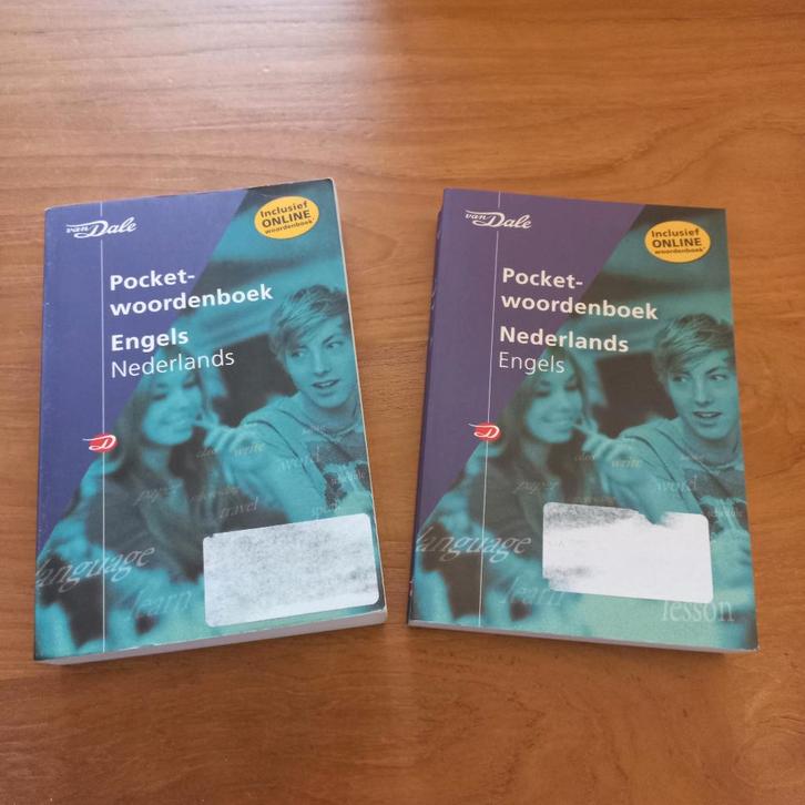 2x Van Dale woordenboek Engels & Nederlands, Boeken, Woordenboeken, Zo goed als nieuw, Engels, Van Dale, Ophalen of Verzenden