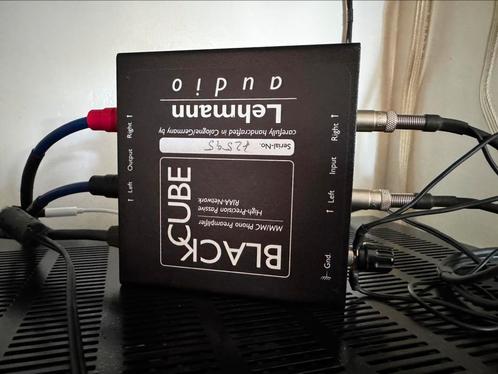 Lehmann audio Black Cube SE phono versterker TOP!!!, Audio, Tv en Foto, Versterkers en Receivers, Zo goed als nieuw, Stereo, Overige merken