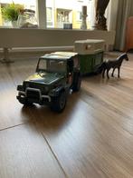 bruder speelgoedauto met paarden, Ophalen, Zo goed als nieuw
