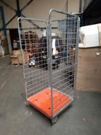 Meerdere Stalen mobiele transportkar Maten vd kar zie beschr, Ophalen of Verzenden, Zo goed als nieuw, Transportkar