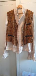 Steampunk set van het merk Punk Rave - blouse en gilet - 4XL, Ophalen of Verzenden, Zo goed als nieuw