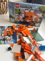LEGO Minecraft 21178 - De Vossenburcht, Ophalen of Verzenden, Gebruikt, Complete set, Lego