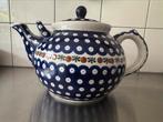 Bunzlau theepot - inhoud 2 liter, Huis en Inrichting, Keuken | Servies, Ophalen, Keramiek, Overige typen, Zo goed als nieuw