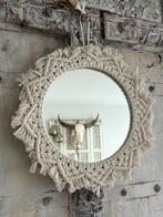 Macramé Spiegel - 40cm, Ophalen of Verzenden, Rond
