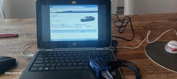 HP laptop met mongoose uitlees tool met vida beschikbaar voor biedingen