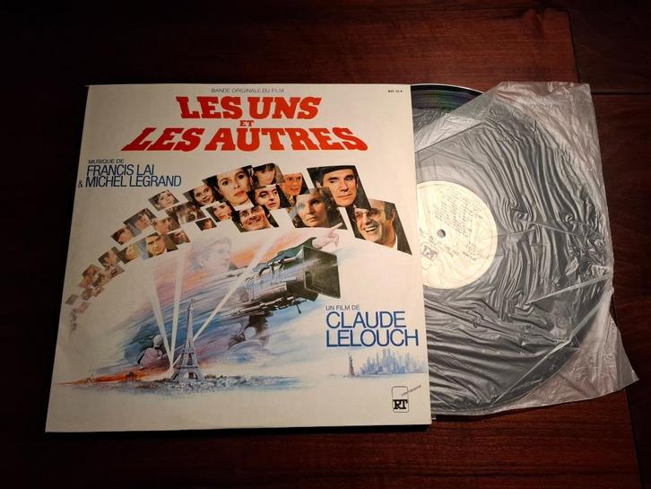 LP - Les Uns et les Autres, Soundtrack (1981), Cd's en Dvd's, Vinyl | Filmmuziek en Soundtracks, Gebruikt, 12 inch, Ophalen of Verzenden