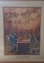 Schoolplaat Stenvert WOII, Verzenden, Geschiedenis