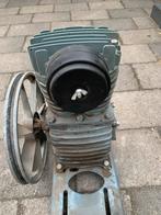 2 cilinder Creemers compressorpomp, Doe-het-zelf en Verbouw, Compressors, Ophalen, Zo goed als nieuw, 10 bar of meer, 200 tot 400 liter/min