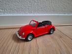 VW Kever 1303 cabriolet rood 1:36, Edocar / MC Toys., Hobby en Vrije tijd, Modelauto's | 1:43, Ophalen of Verzenden, Gebruikt