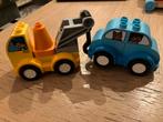 Lego duplo sleepwagen met auto, Kinderen en Baby's, Speelgoed | Speelgoedvoertuigen, Zo goed als nieuw, Ophalen