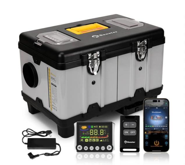 8KW Diesel standkachel - Luchtverwarmer - Auto - Campers, Auto diversen, Auto-accessoires, Nieuw, Verzenden