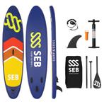 SUPboard - SEB SUP 10'6 Navy - Neon Yellow, Watersport en Boten, Suppen, Nieuw, SUP-boards, Verzenden