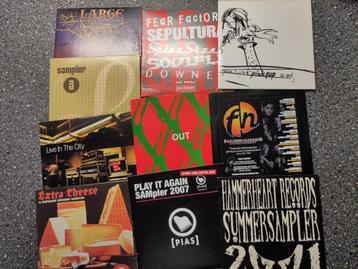 SETJE SAMPLERS ALLERLEI /ALTERNATIVE MUSIC (10 STUKS) beschikbaar voor biedingen