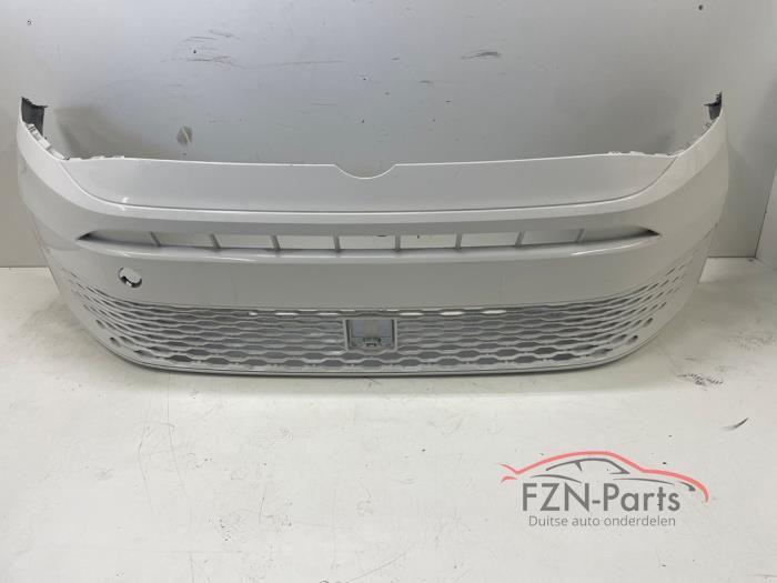 VW Caddy 2K7 Voorbumper LB9A Candy weiss, Ophalen of Verzenden, Gebruikt, Voor, Bumper