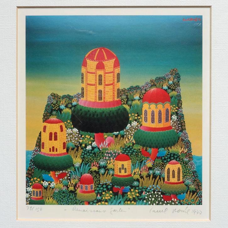 litho Pavel Horak, Antiek en Kunst, Kunst | Litho's en Zeefdrukken, Ophalen of Verzenden