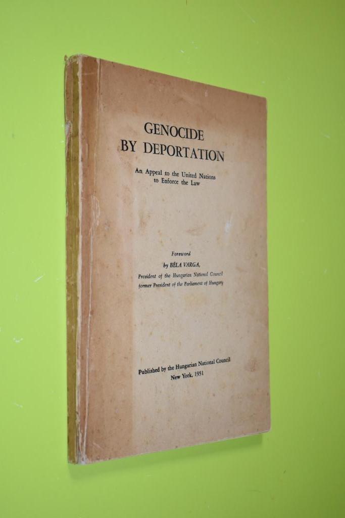Genocide by Deportation -1951-, Boeken, Oorlog en Militair, Gelezen, Overige onderwerpen, Tweede Wereldoorlog, Ophalen of Verzenden