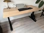 Verstelbaar bureau 160x80cm, Huis en Inrichting, Bureaus, Ophalen, Elektrisch, Zo goed als nieuw, Stabureau