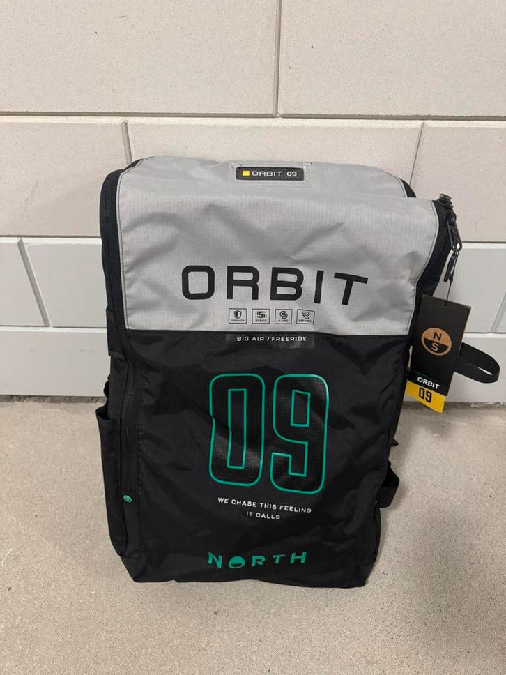 North Orbit 2025 9m2 | NIEUW, Watersport en Boten, Kitesurfen, Nieuw, Kite, 9 m², Geen board, Ophalen of Verzenden