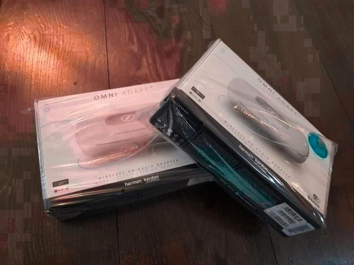 NIEUW HARMAN KARDON ADAPT PLUS STREAM CAST BLUETOOTH, Audio, Tv en Foto, Mediaspelers, Zo goed als nieuw, Zonder harde schijf