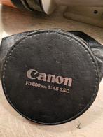 canon 600mm fd 4.5 voor Nikon, Audio, Tv en Foto, Fotografie | Lenzen en Objectieven, Ophalen, Gebruikt, Telelens