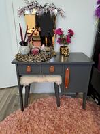 Kaptafel met kruk, Ophalen, Gebruikt, 50 tot 100 cm, Minder dan 100 cm