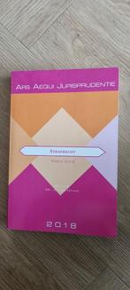 Ars Aequi Jurisprudentie Strafrecht 2018, Gelezen, Alpha, Mr. Dr. R.A. Hoving, HBO