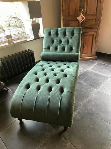 Gecapitioneerde chaises loungebank groen Rofra beschikbaar voor biedingen