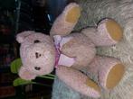 Roze oude vintage teddybeer, Ophalen of Verzenden, Zo goed als nieuw, Stoffen beer, Overige merken
