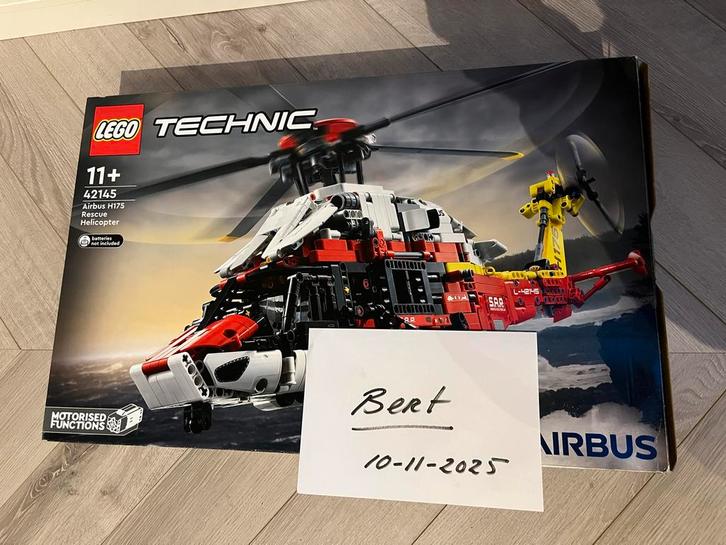LEGO Technic 42145 Airbus H175 Reddingshelikopter, Kinderen en Baby's, Speelgoed | Duplo en Lego, Zo goed als nieuw, Lego, Complete set