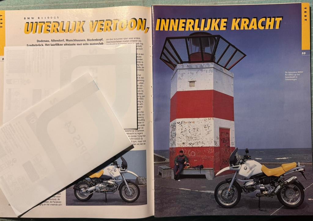 Test 1994 BMW R1100GS, Verzenden, Zo goed als nieuw