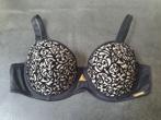 Zwarte Sapph BH 85B. Goudkleurige details., Sapph, Ophalen of Verzenden, Zwart, BH