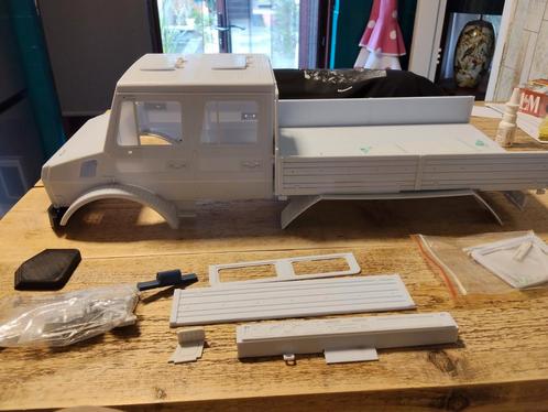 1:10 Unimog Body ABS voor crawler trx 4 trx6, Hobby en Vrije tijd, Modelbouw | Radiografisch | Auto's, Nieuw, Auto offroad, Elektro
