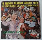 Johnny Hoes    Een lekker glaasje Amstel Bier, Cd's en Dvd's, Vinyl Singles, Ophalen of Verzenden, Gebruikt, 7 inch, Single