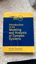 Introduction to the Modeling and Analysis of Complex, Boeken, Verzenden, Zo goed als nieuw