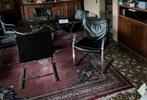 Partij Knoll vintage 6 zwarte / 2 cognac / 2 zitter d. Bruin, Antiek en Kunst, Ophalen of Verzenden