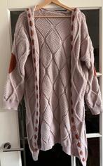 Gebreid vest L, Kleding | Dames, Truien en Vesten, Ophalen of Verzenden, Zo goed als nieuw, Maat 42/44 (L), Bruin