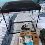 Aquarium met toebehoren., Dieren en Toebehoren, Vissen | Aquaria en Toebehoren, Ophalen, Gebruikt, Leeg aquarium