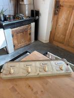 Vintage Emaille Ophangsysteem Jaren 60, Antiek en Kunst, Antiek | Emaille, Ophalen of Verzenden