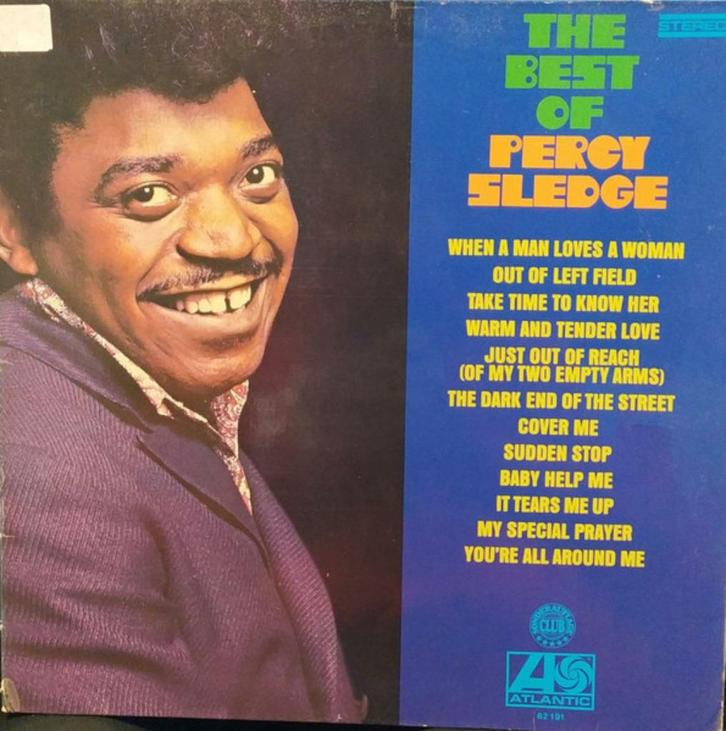 Percy Sledge – The Best Of Percy Sledge, Cd's en Dvd's, Vinyl | R&B en Soul, Gebruikt, Soul of Nu Soul, 1960 tot 1980, 12 inch