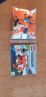 Minecraft lego vossen huis 21178, Nieuw, Complete set, Ophalen of Verzenden, Lego