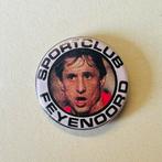 Button Johan Cruyff kampioen & bekerwinnaar 1983-1984, Verzamelen, Sportartikelen en Voetbal, Overige typen, Zo goed als nieuw