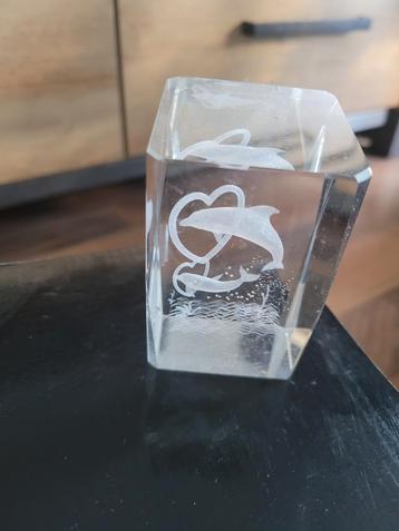 Glazen Dolfijn Decoratie beschikbaar voor biedingen