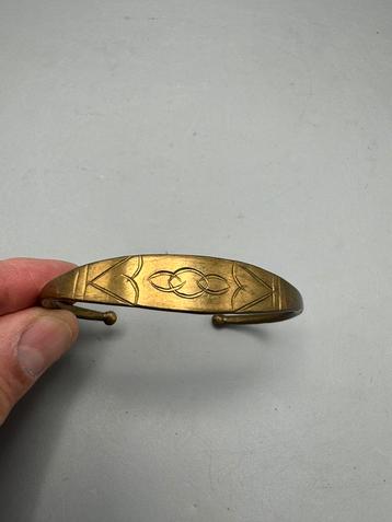 Messing manchetarmband armband beschikbaar voor biedingen