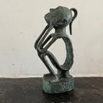 Afrikaans bronzen beeldje, Antiek en Kunst, Ophalen of Verzenden