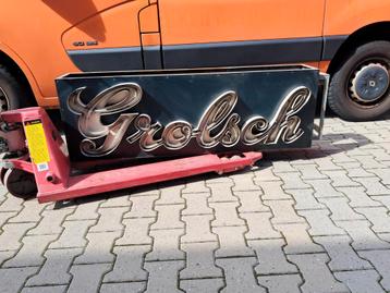 Oude Grolsch Neon dubbelzijdig voor decoratie niet werkend. beschikbaar voor biedingen