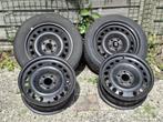 set 16 inch STALEN VELGEN VOOR OPEL, 6½ J, 5x110, Auto-onderdelen, Banden en Velgen, Ophalen, Gebruikt, Velg(en), 16 inch